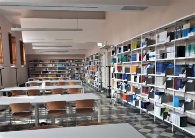 Biblioteca di Giurisprudenza e Scienze politiche, sala lettura